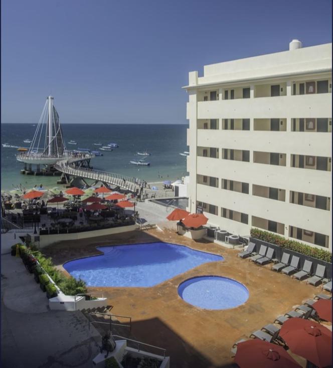 פוארטו ואלארטה Hotel Delfin Vista Pier Beach Front מראה חיצוני תמונה